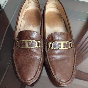 Tods t-logo leather loafers